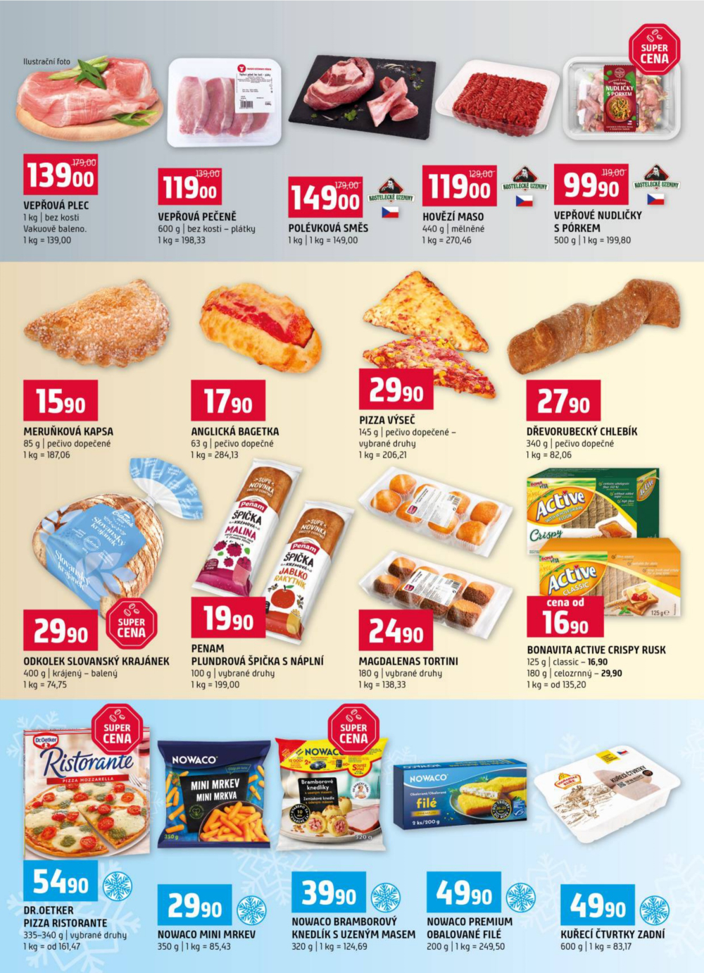 Leták Terno leták - České Budějovice, Třeboň, Trhové Sviny, Týn nad Vltavou, Bechyně, Hradec Králové, Olomouc, Borovany - strana 3