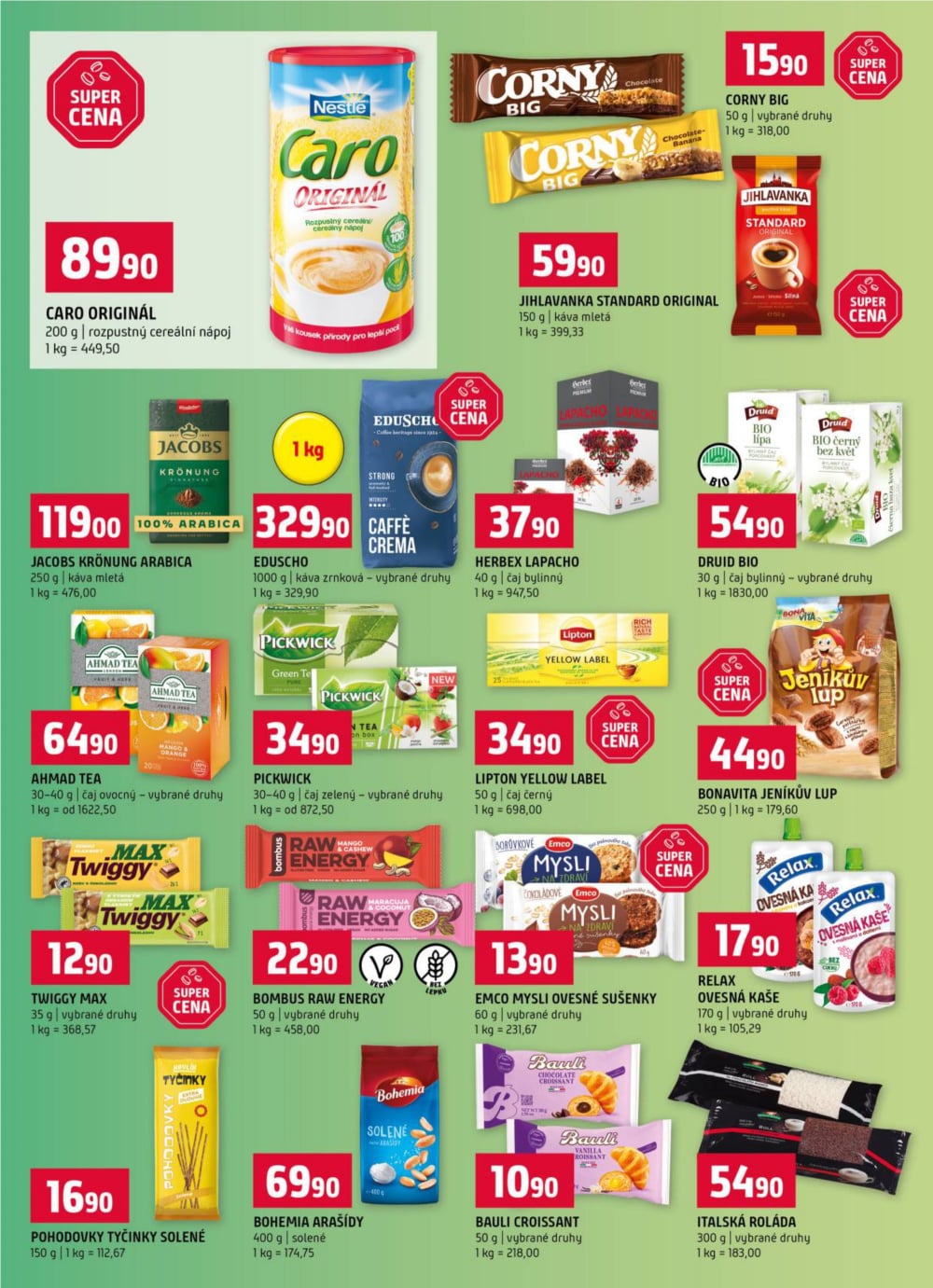 Leták Terno leták - České Budějovice, Třeboň, Trhové Sviny, Týn nad Vltavou, Bechyně, Hradec Králové, Olomouc, Borovany - strana 9