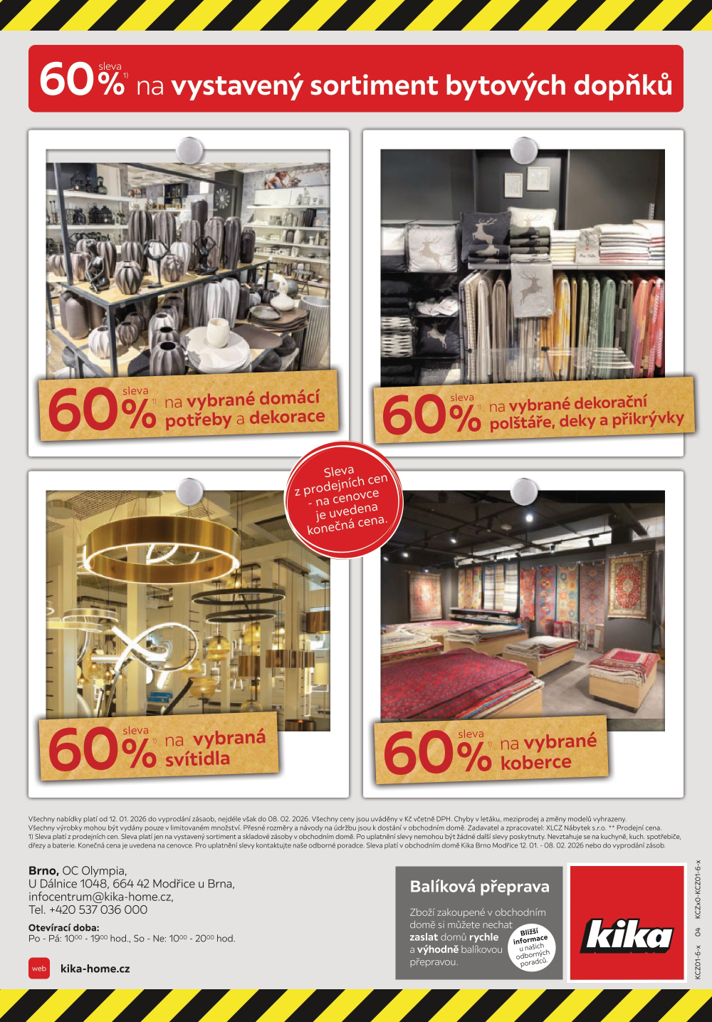 Leták Kika Nábytek leták - Totální výprodej - strana 4