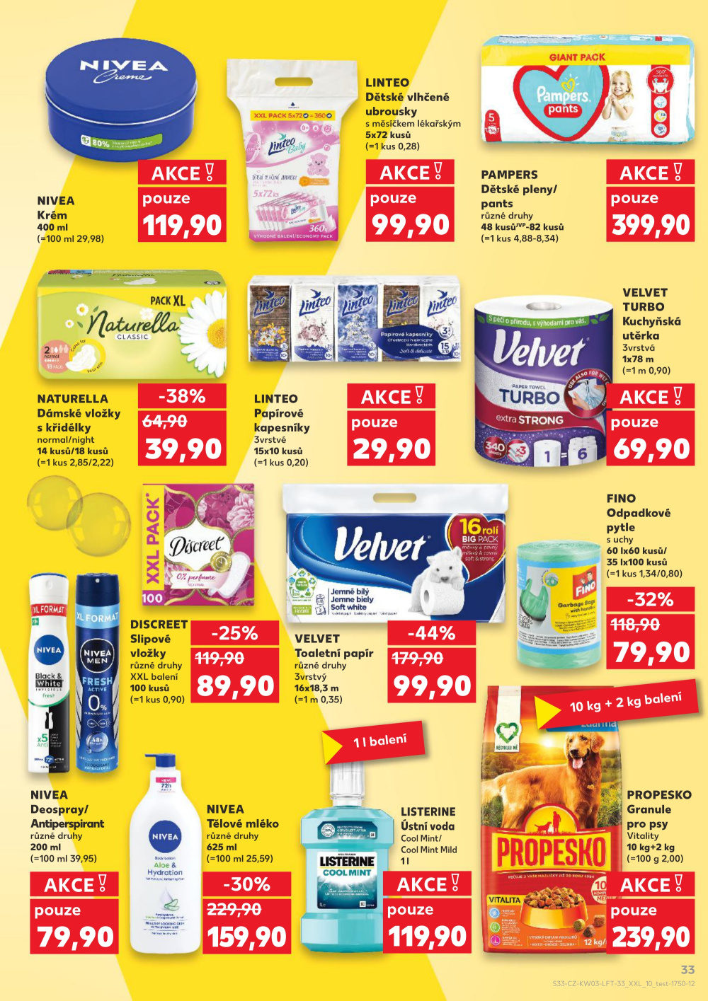 Leták Kaufland leták Děčín - strana 33