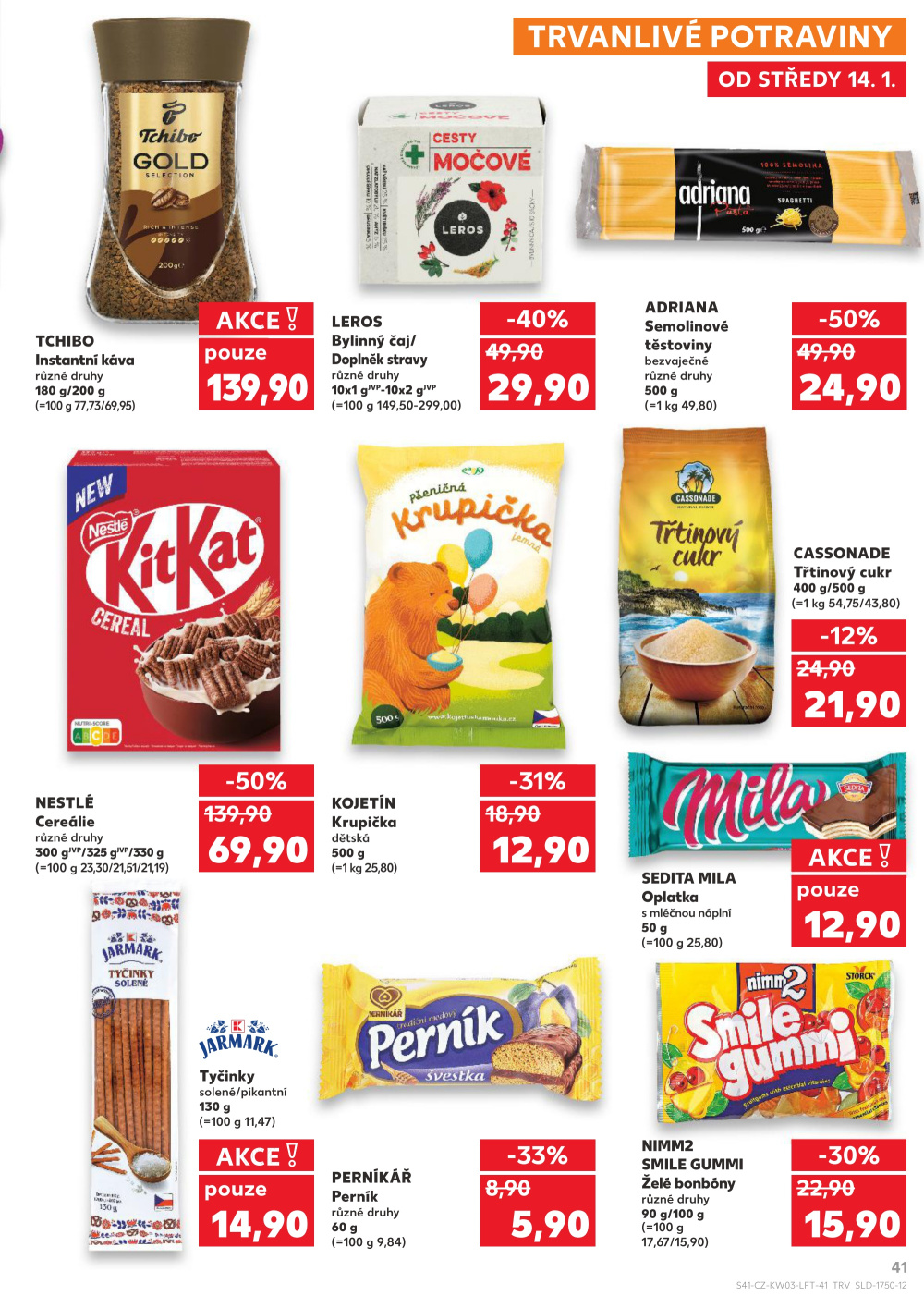 Leták Kaufland leták Děčín - strana 41