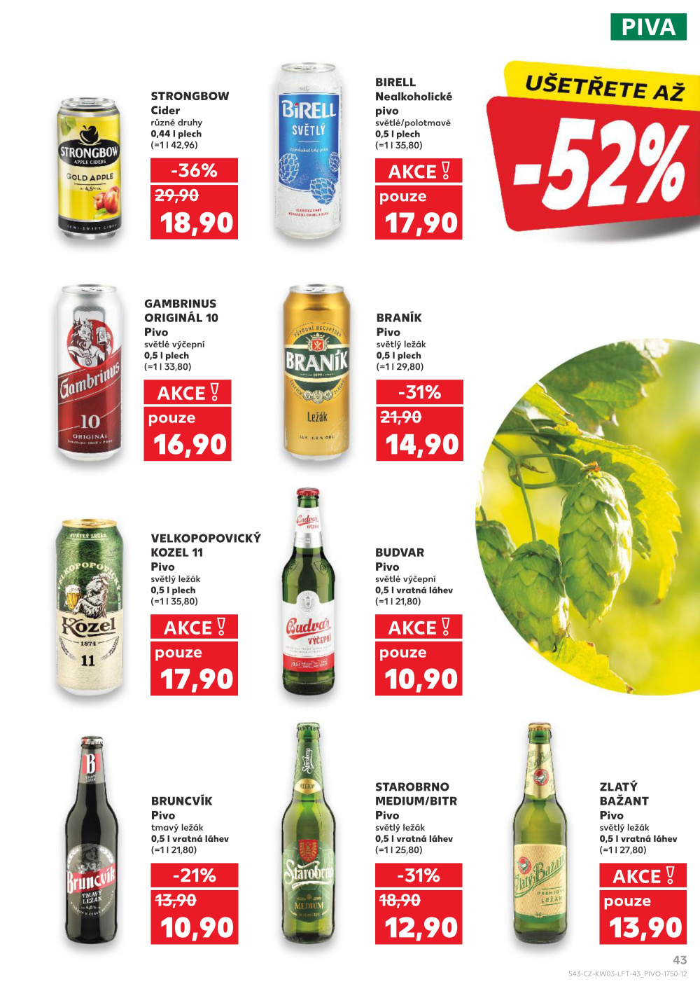 Leták Kaufland leták Varnsdorf - strana 43