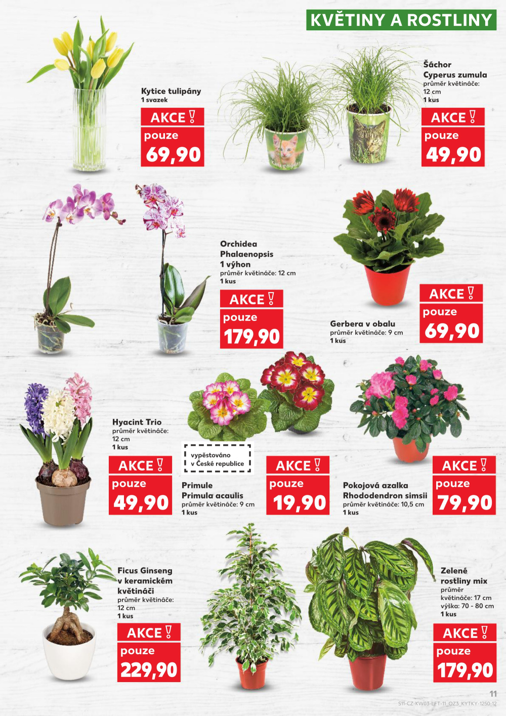 Leták Kaufland leták Praha - Měcholupy - strana 11