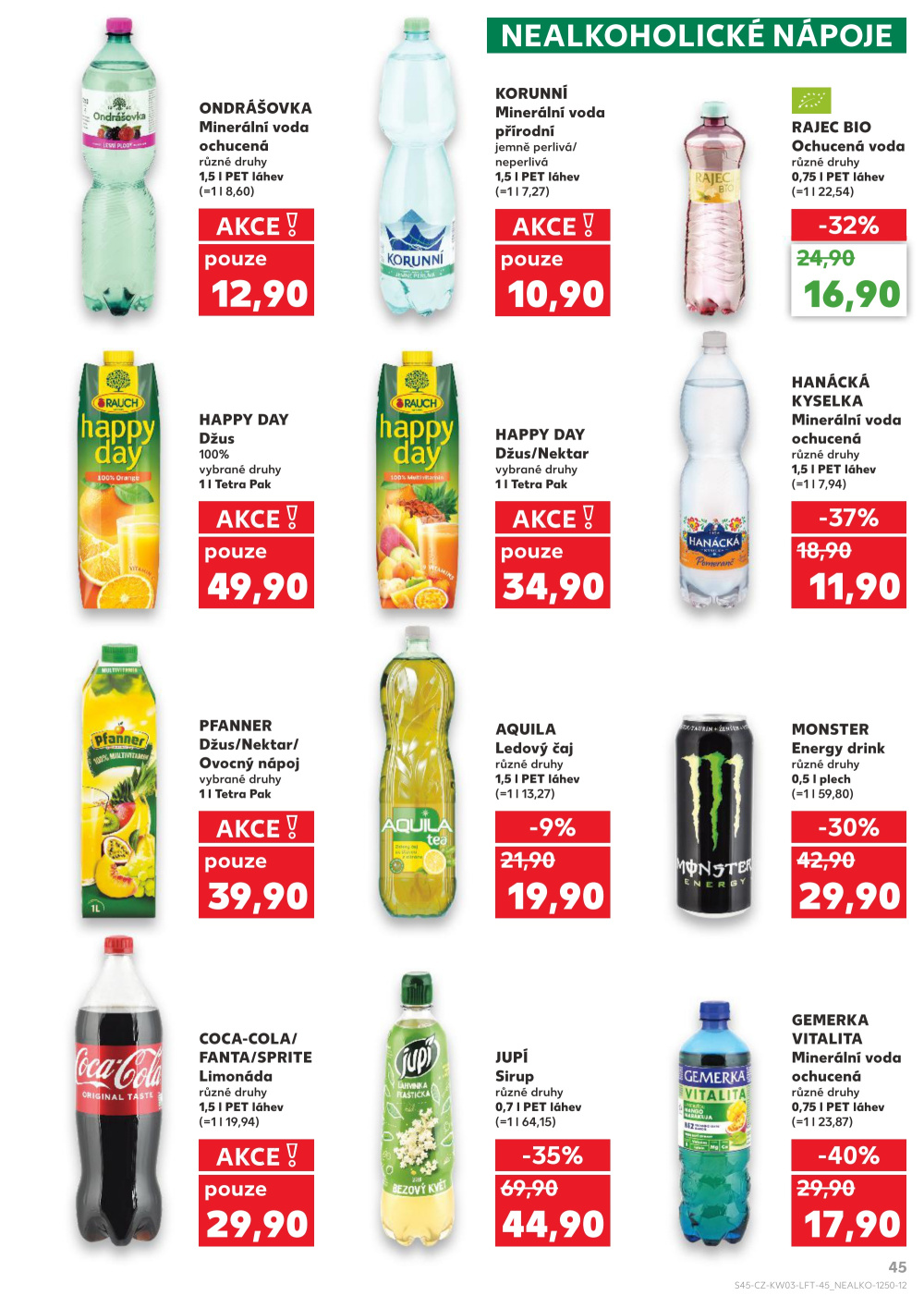 Leták Kaufland leták Plzeň - strana 45