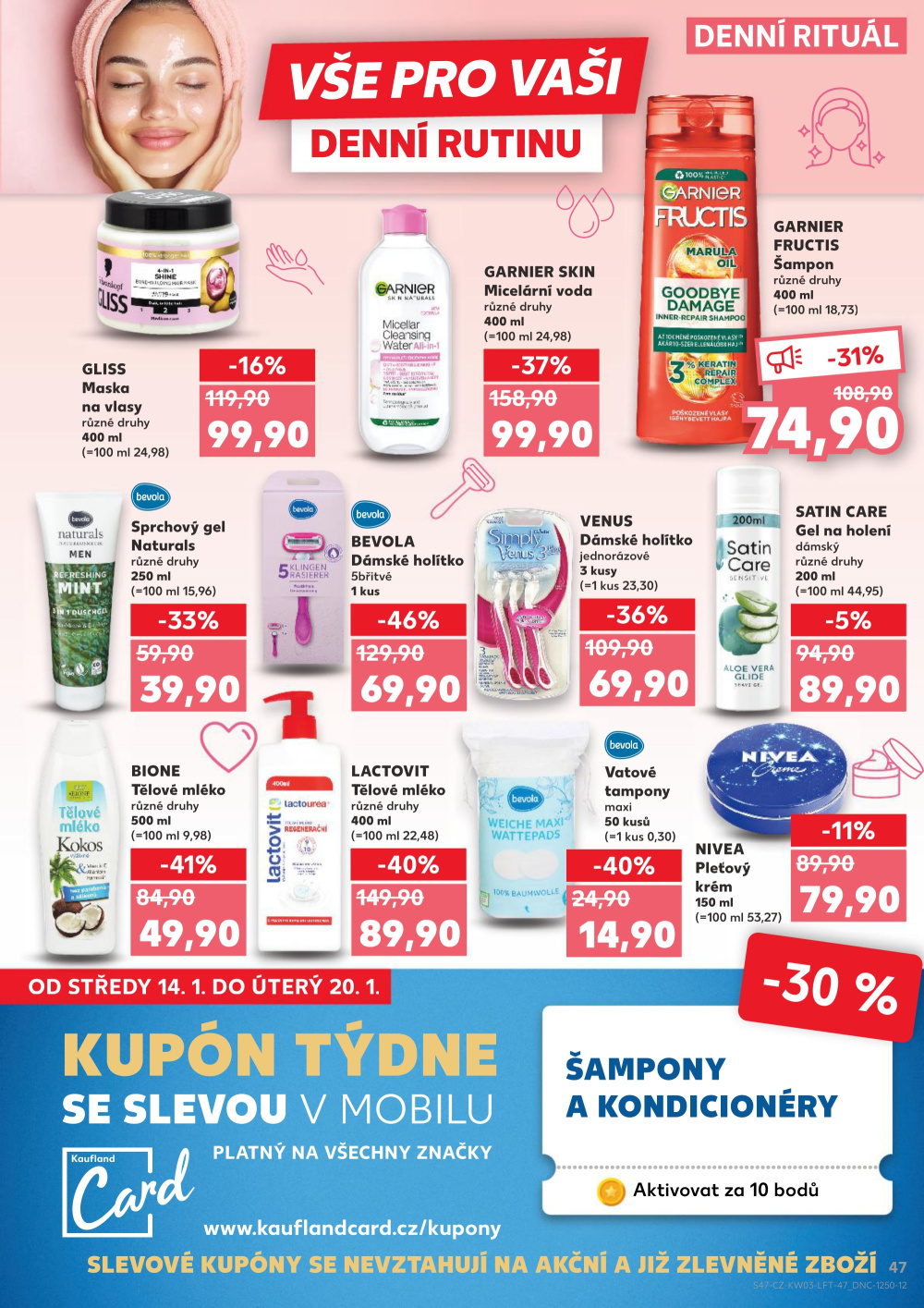 Leták Kaufland leták Sokolov - strana 47