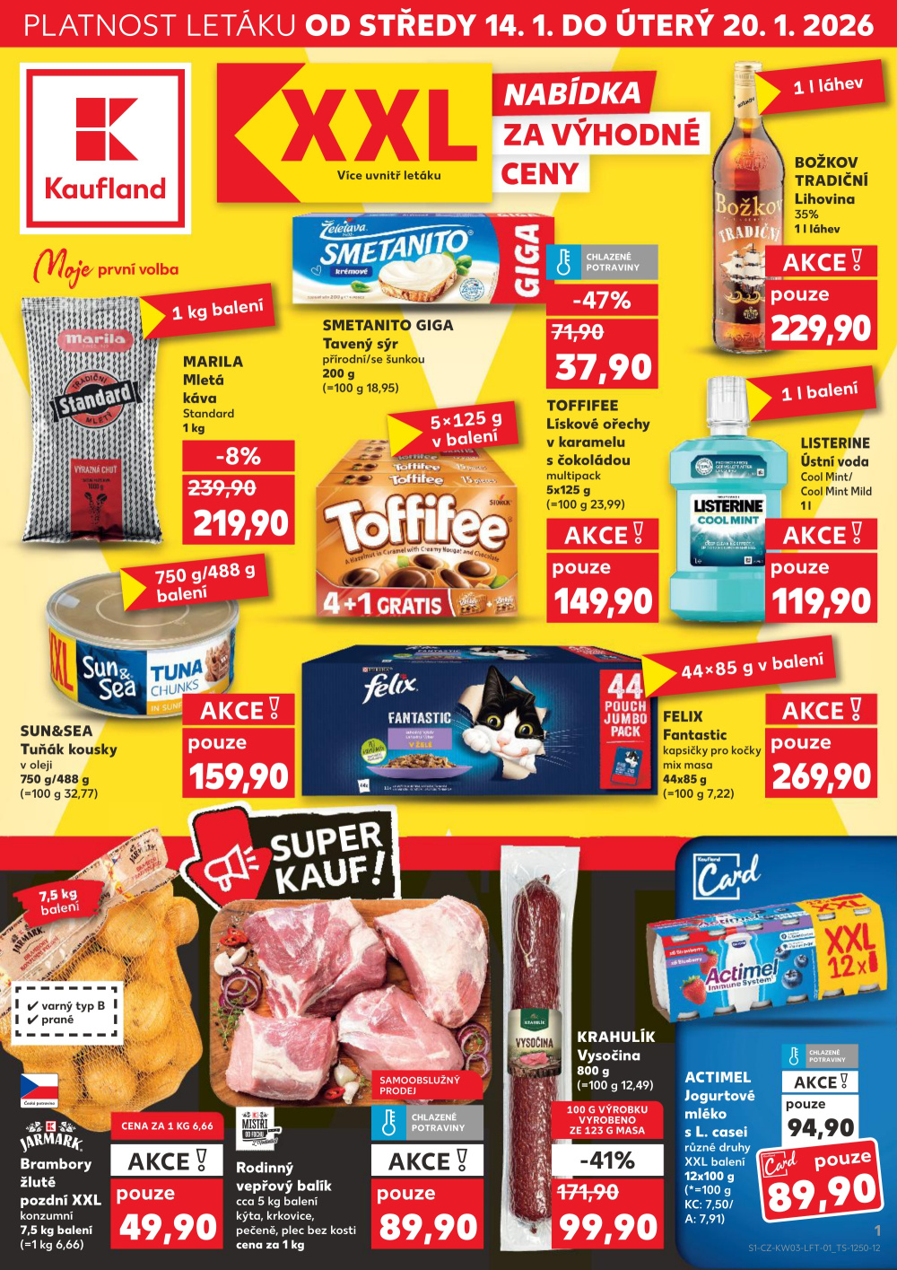 Leták Kaufland leták Rakovník - strana 1