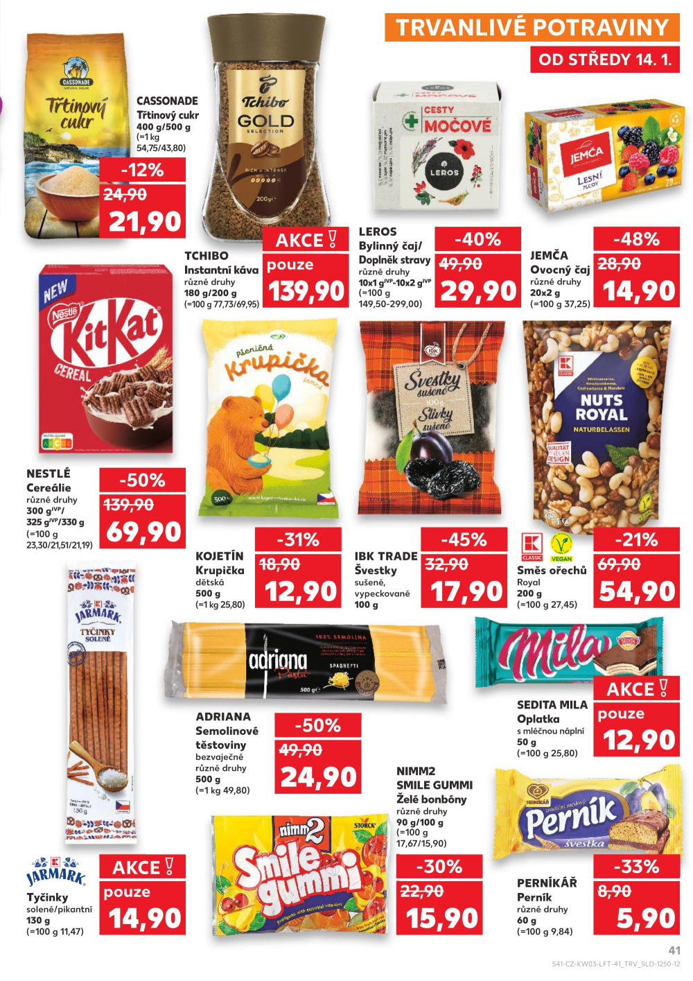 Leták Kaufland leták Ostrava - Poruba - strana 41