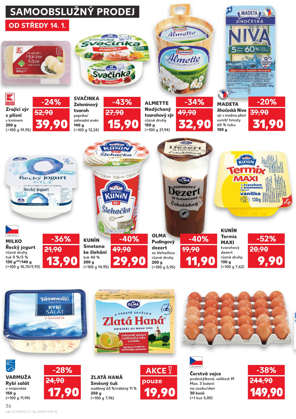 Leták Kaufland leták Zábřeh - strana 36