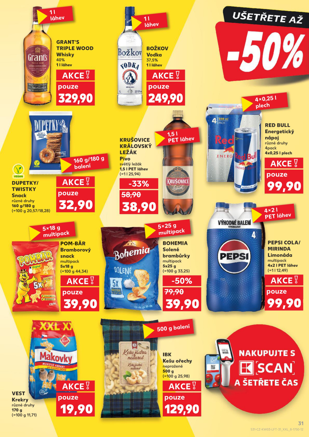 Leták Kaufland leták Jablonec nad Nisou, Jateční - strana 31