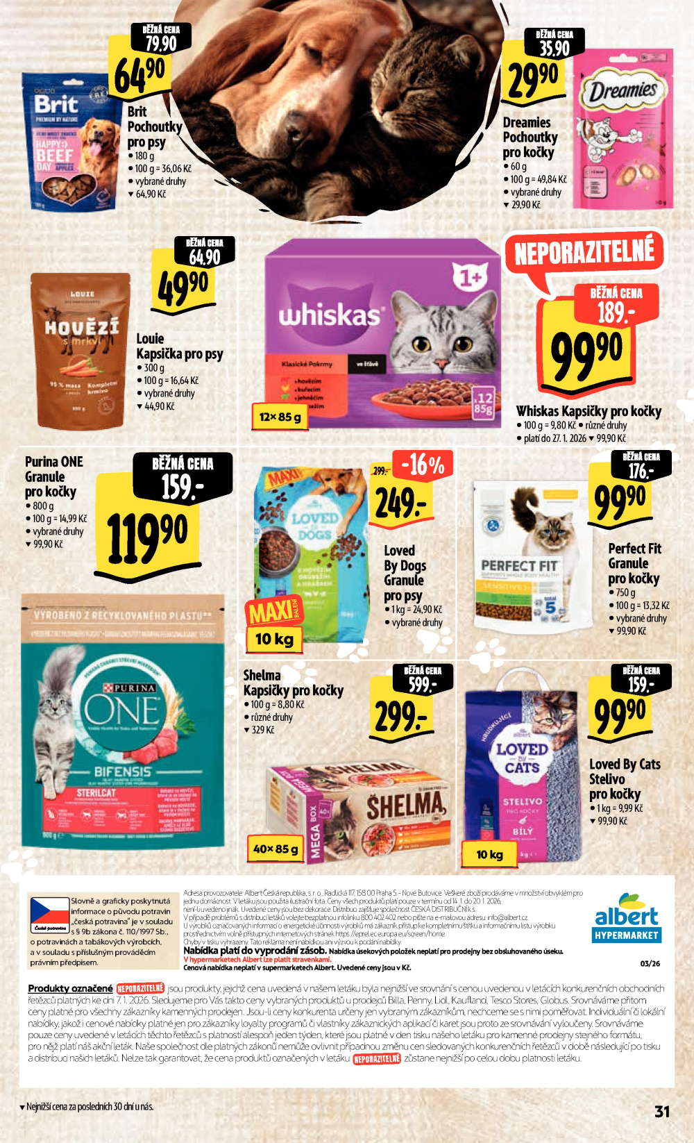 Leták Albert Hypermarket leták - strana 38