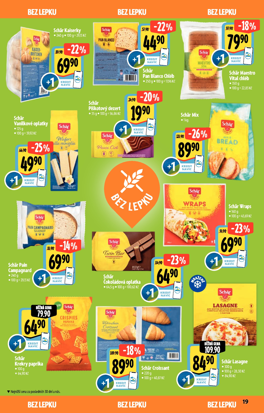 Leták Albert Hypermarket - Akční katalog Bio - strana 19