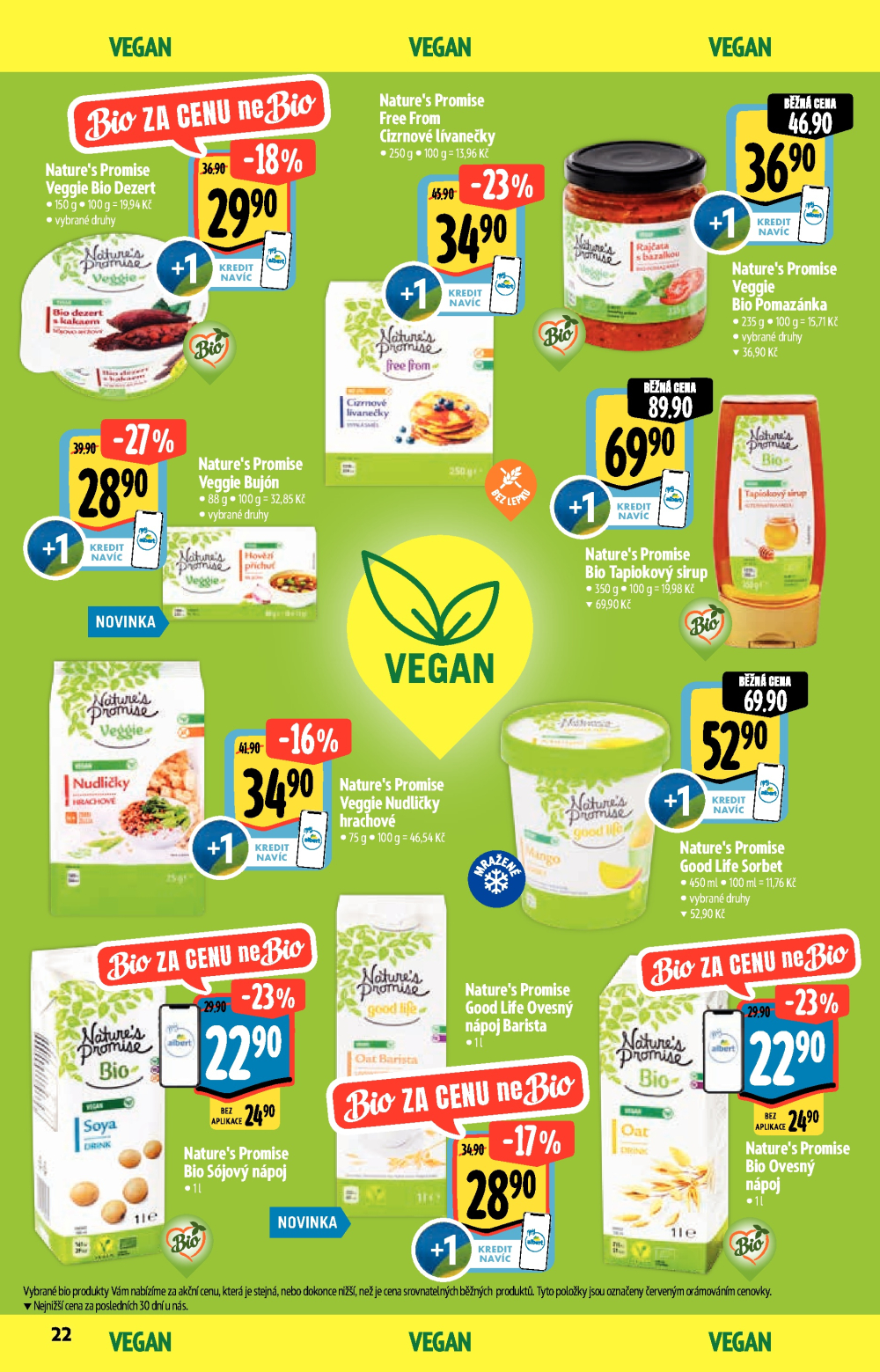 Leták Albert Hypermarket - Akční katalog Bio - strana 22