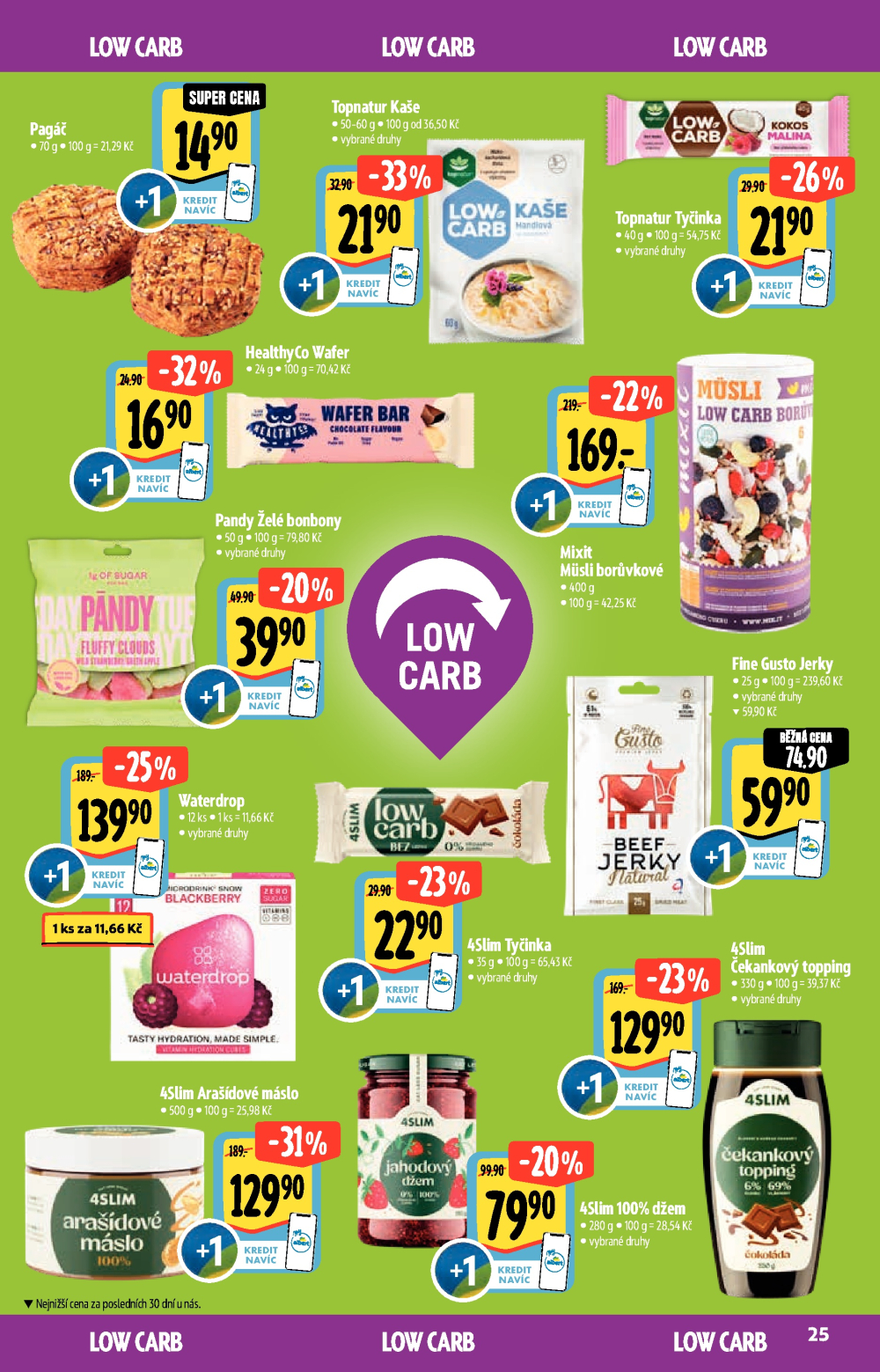 Leták Albert Hypermarket - Akční katalog Bio - strana 25