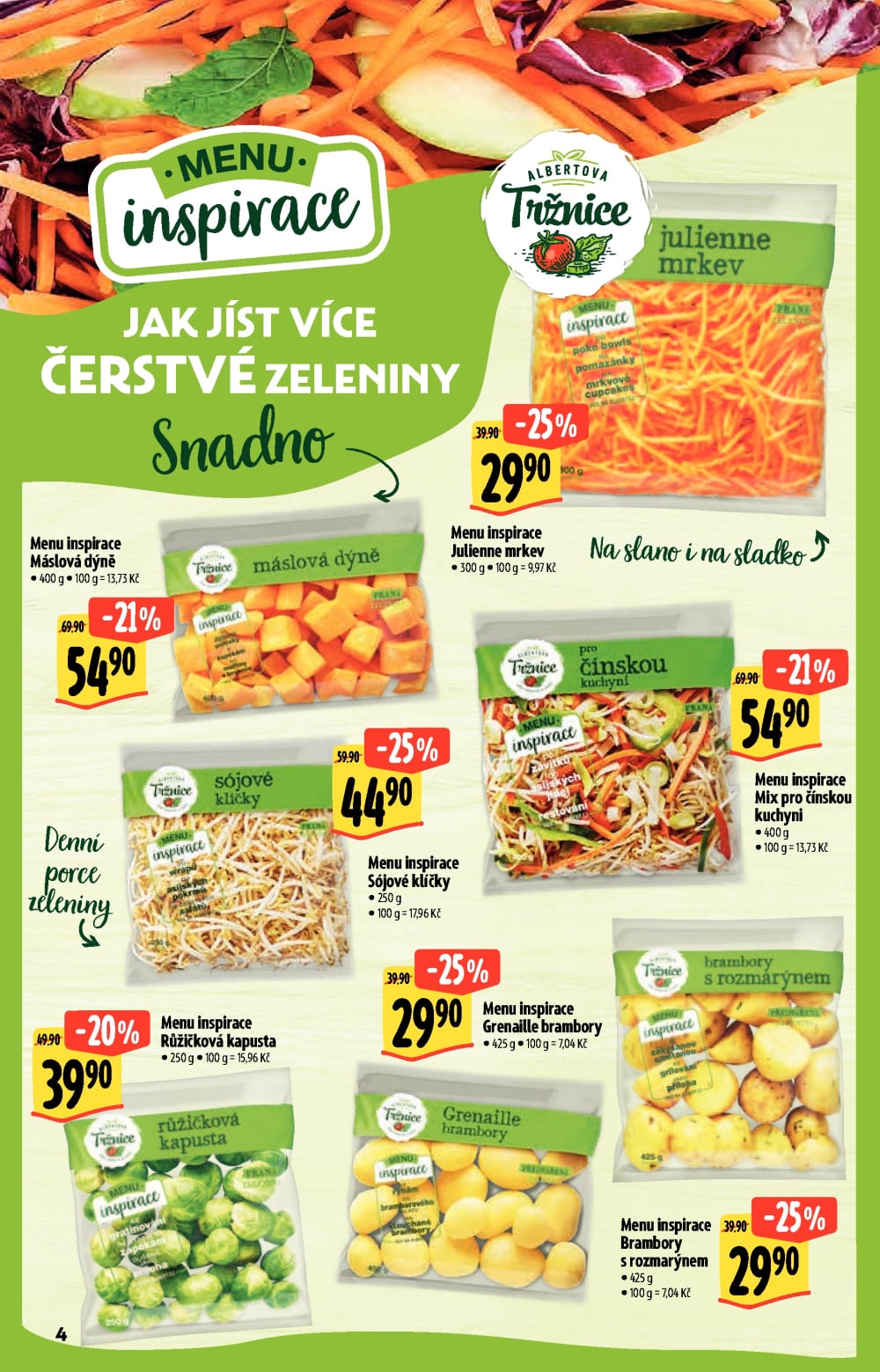 Leták Albert Hypermarket - Akční katalog Bio - strana 4
