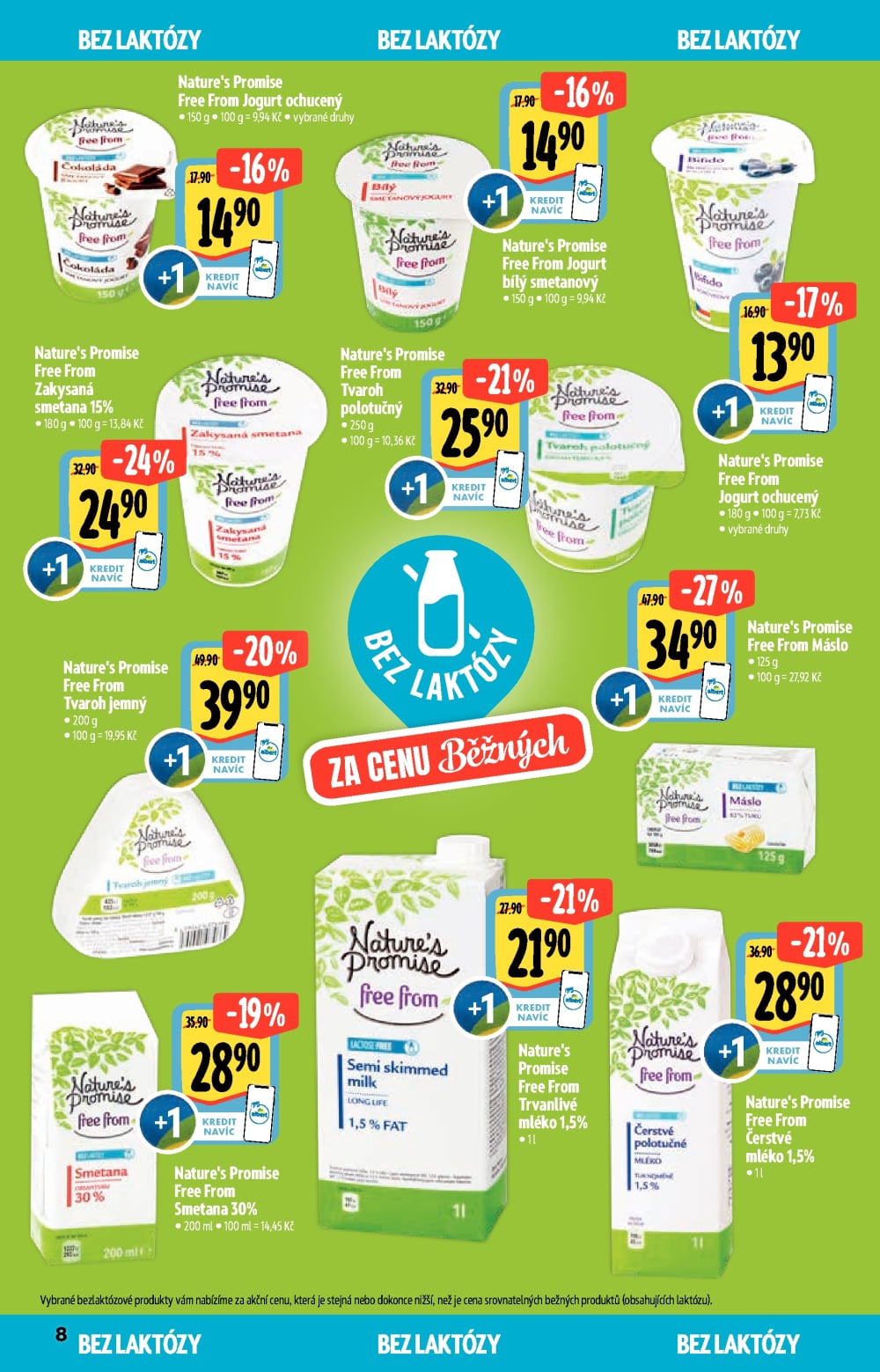 Leták Albert Hypermarket - Akční katalog Bio - strana 8