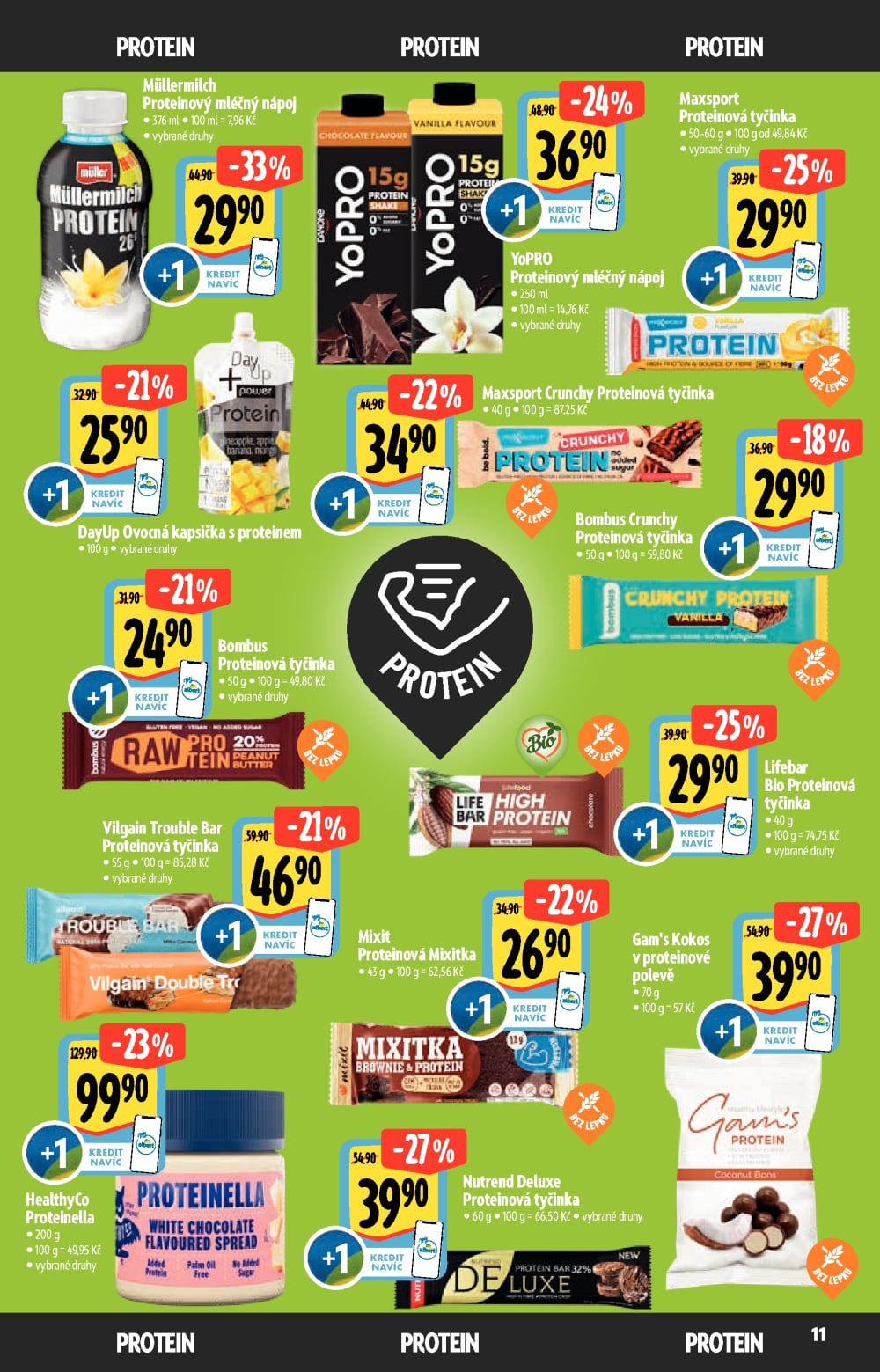 Leták Albert Supermarket - Akční katalog Bio - strana 11