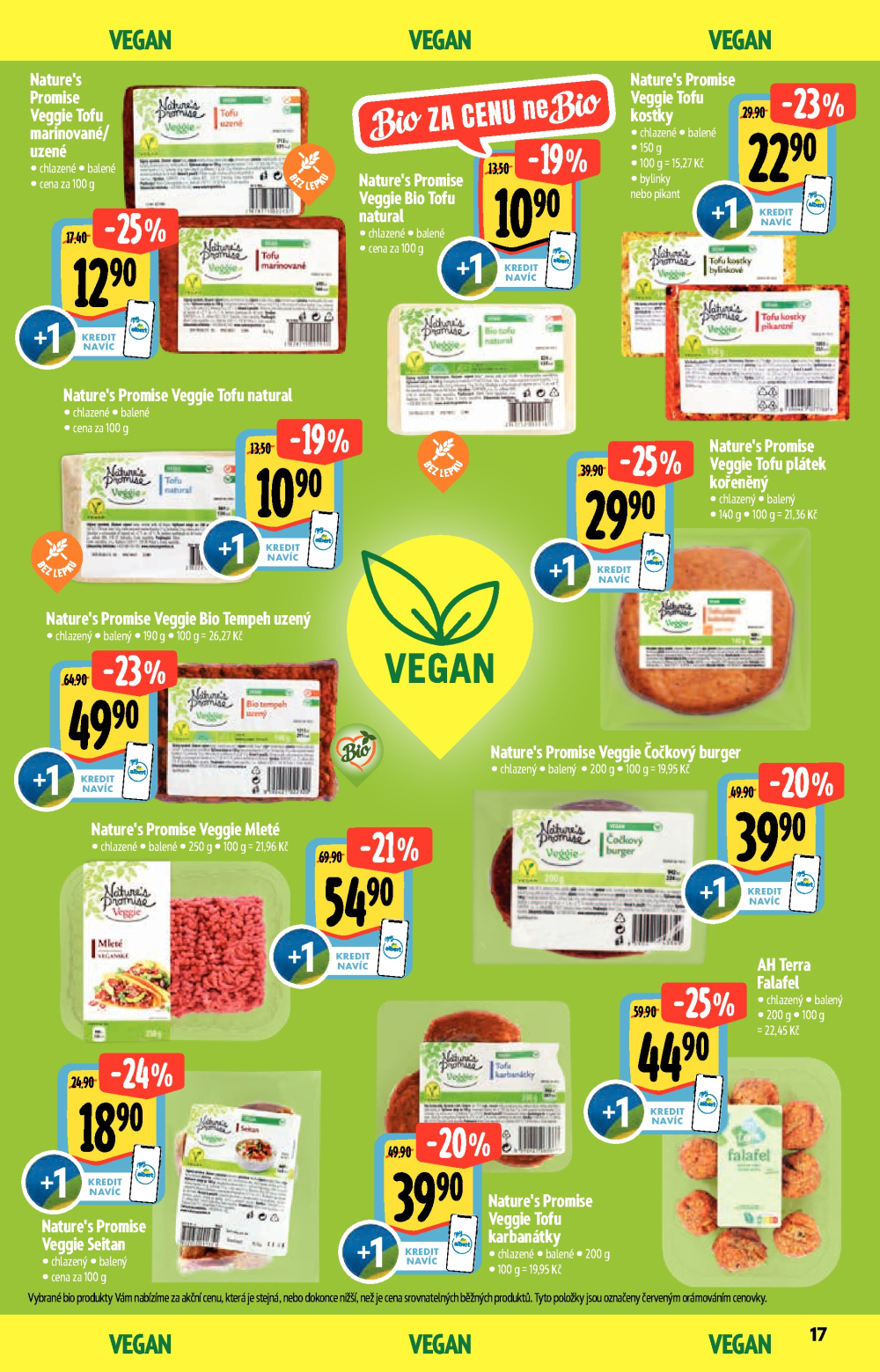 Leták Albert Supermarket - Akční katalog Bio - strana 17