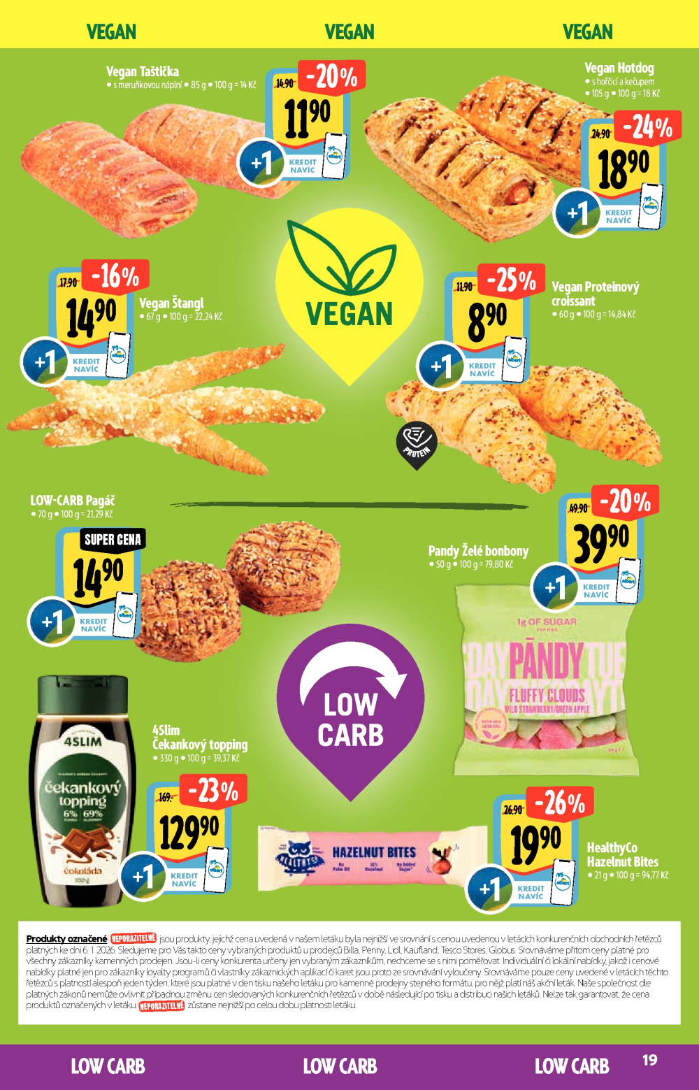 Leták Albert Supermarket - Akční katalog Bio - strana 19