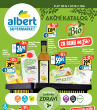 Akční leták Albert Supermarket - Akční katalog Bio
