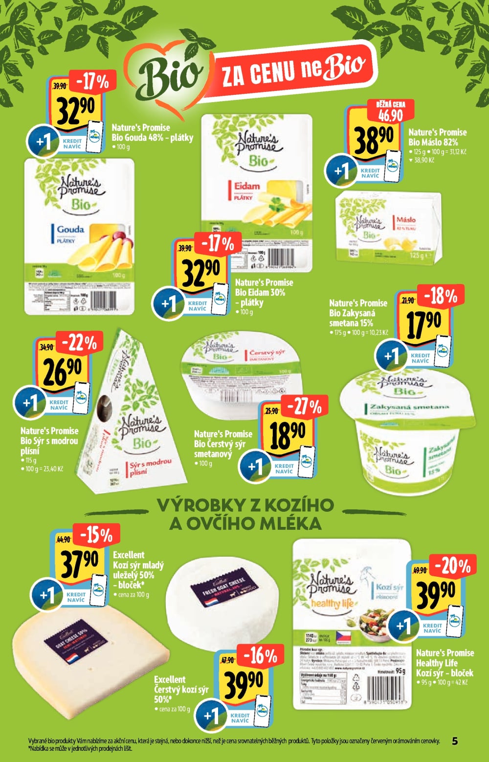 Leták Albert Supermarket - Akční katalog Bio - strana 5