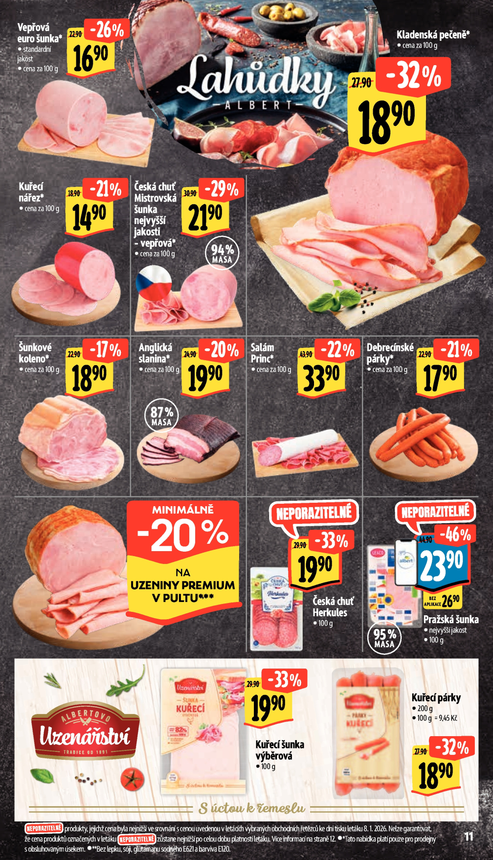 Leták Albert Supermarket leták - Brno, Stará Osada - strana 17