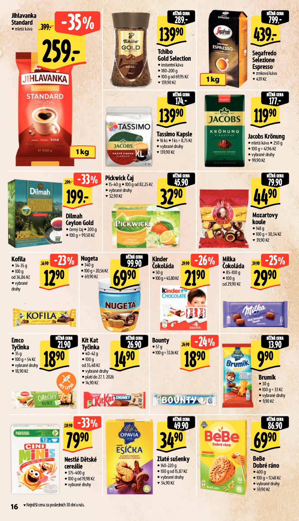 Leták Albert Supermarket leták - Brno, Stará Osada - strana 22