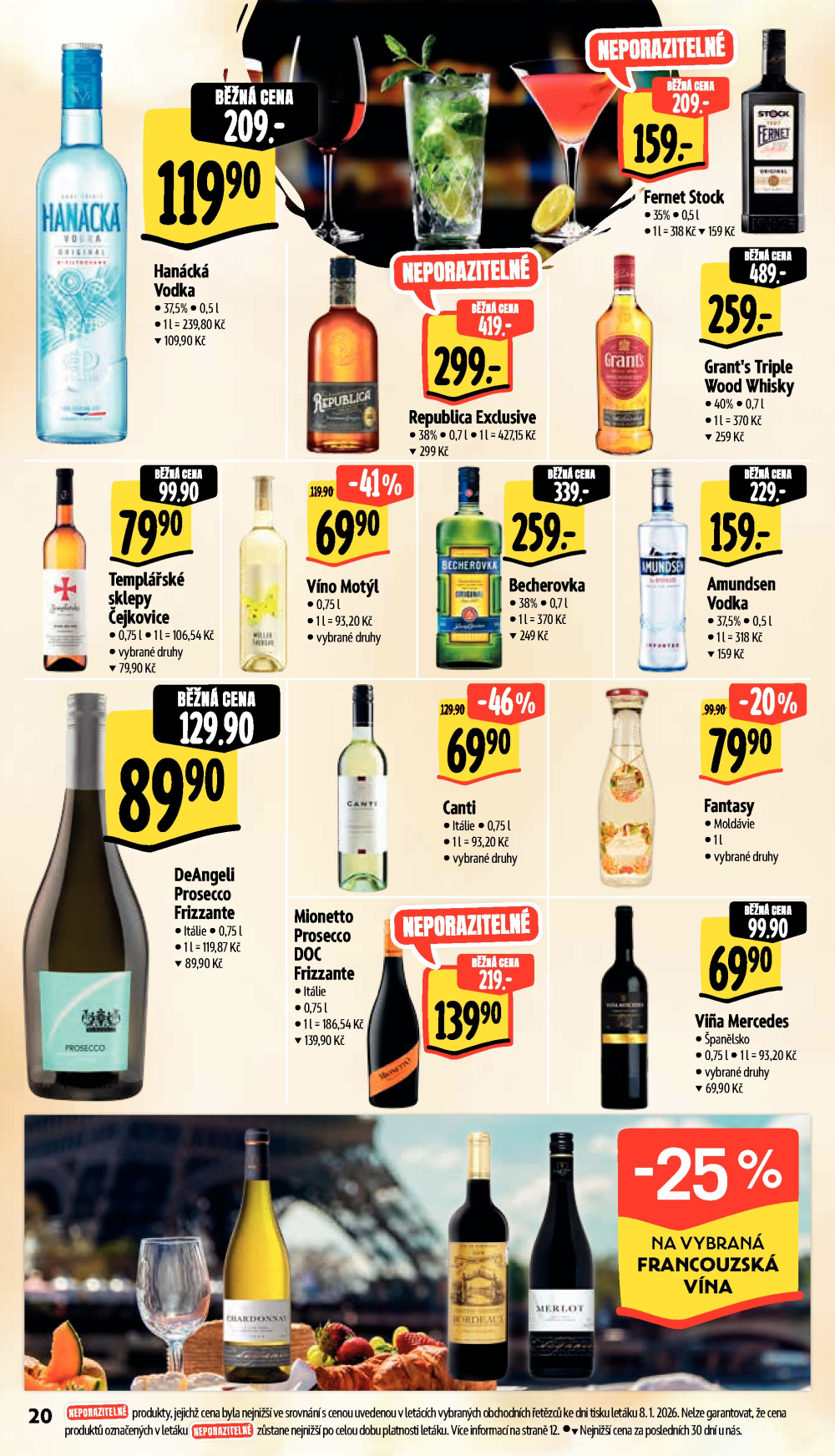 Leták Albert Supermarket leták - Brno, Stará Osada - strana 26