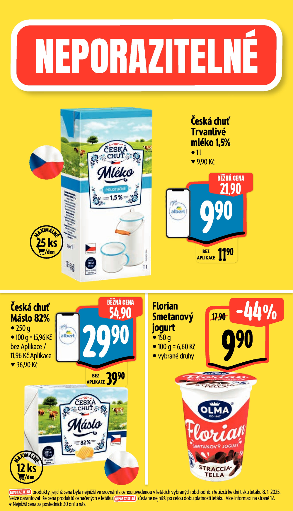 Leták Albert Supermarket leták - Brno, Stará Osada - strana 3