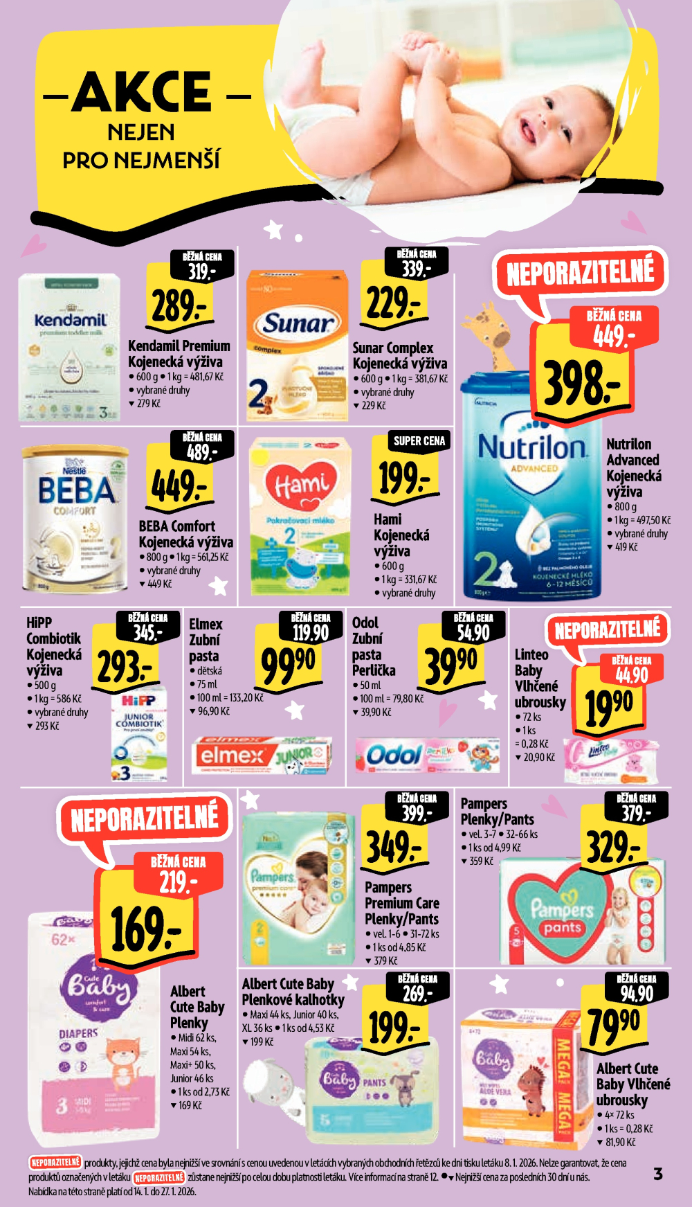 Leták Albert Supermarket leták - Brno, Stará Osada - strana 8