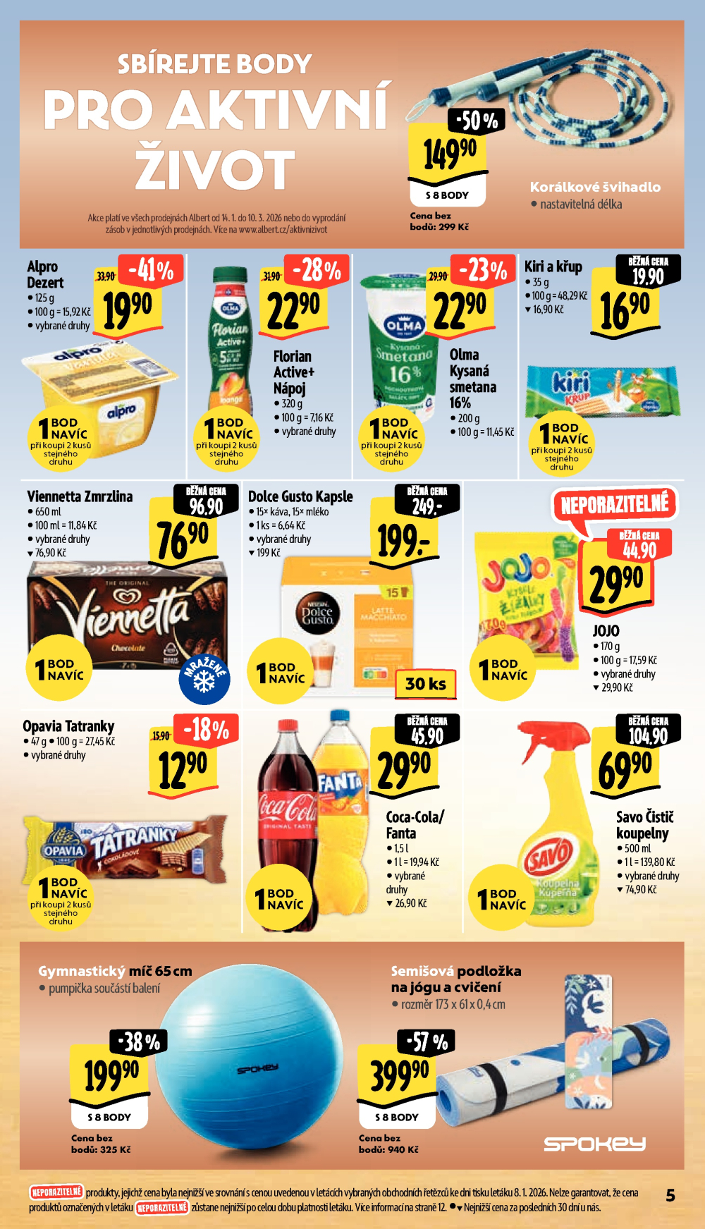 Leták Albert Supermarket leták - Brno, Jihomoravské Náměstí - strana 10