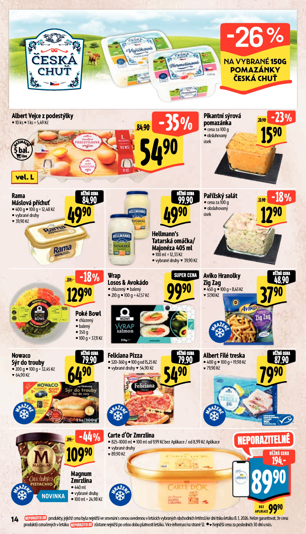 Leták Albert Supermarket leták - Brno, Jihomoravské Náměstí - strana 20