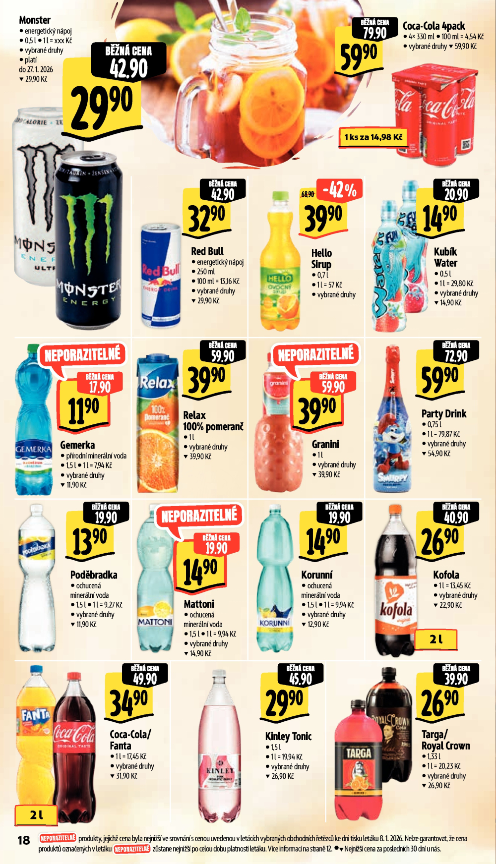 Leták Albert Supermarket leták - Brno, Jihomoravské Náměstí - strana 24