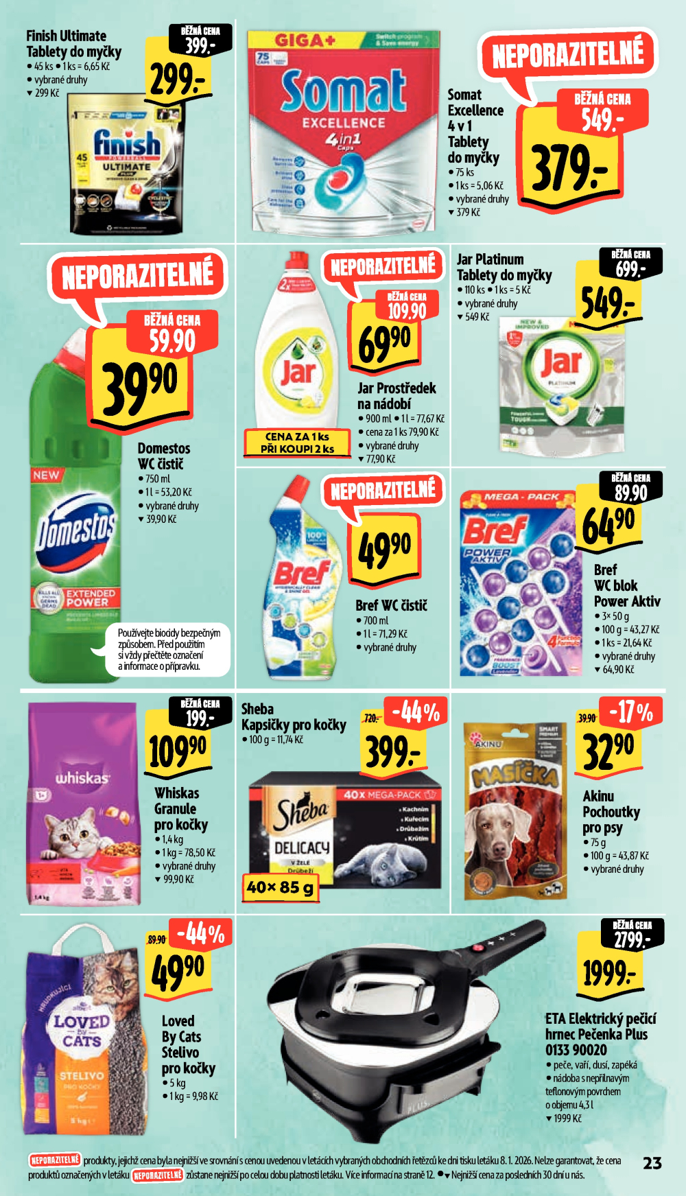 Leták Albert Supermarket leták - Brno, Jihomoravské Náměstí - strana 29