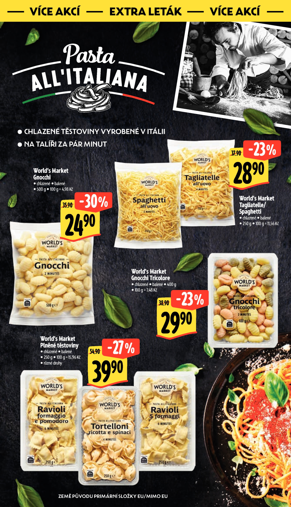 Leták Albert Supermarket leták - Brno, Jihomoravské Náměstí - strana 33