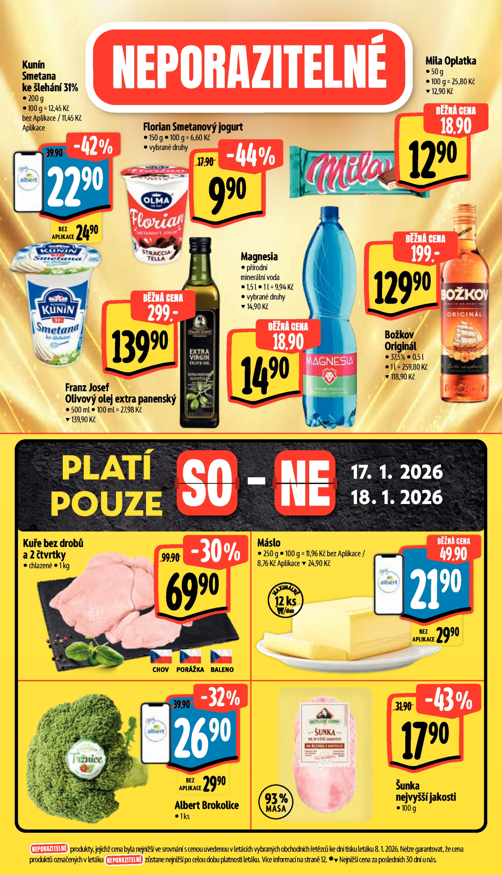 Leták Albert Supermarket leták - Brno, Jihomoravské Náměstí - strana 6