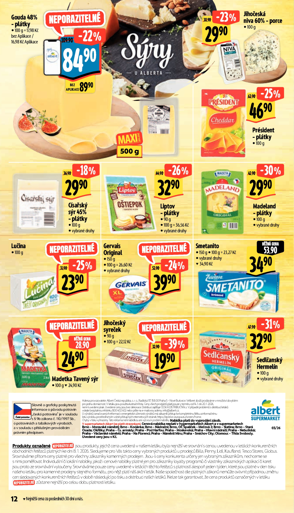Leták Albert Supermarket leták - strana 18