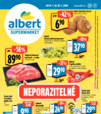 Akční leták Albert Supermarket 