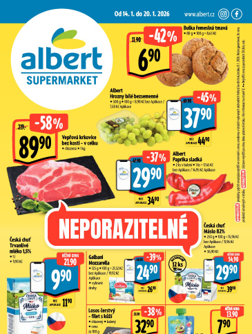 Albert Supermarket leták