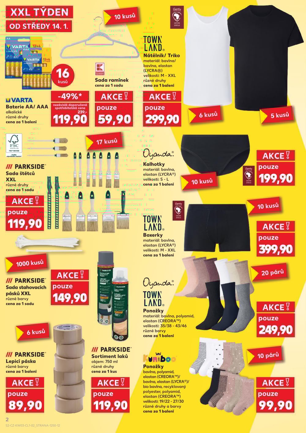 Leták Kaufland leták - Spotřební zboží - strana 2