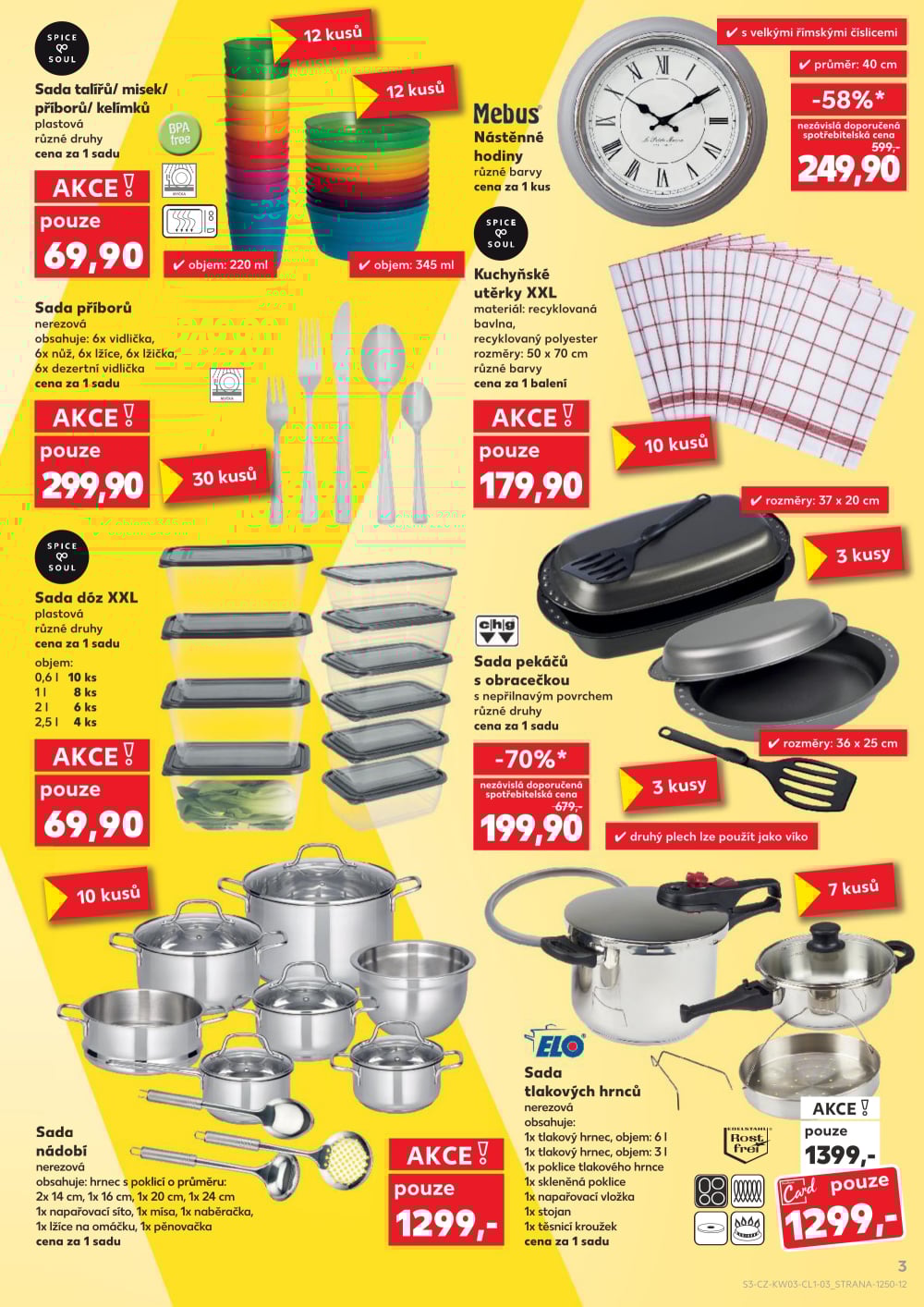 Leták Kaufland leták - Spotřební zboží - strana 3