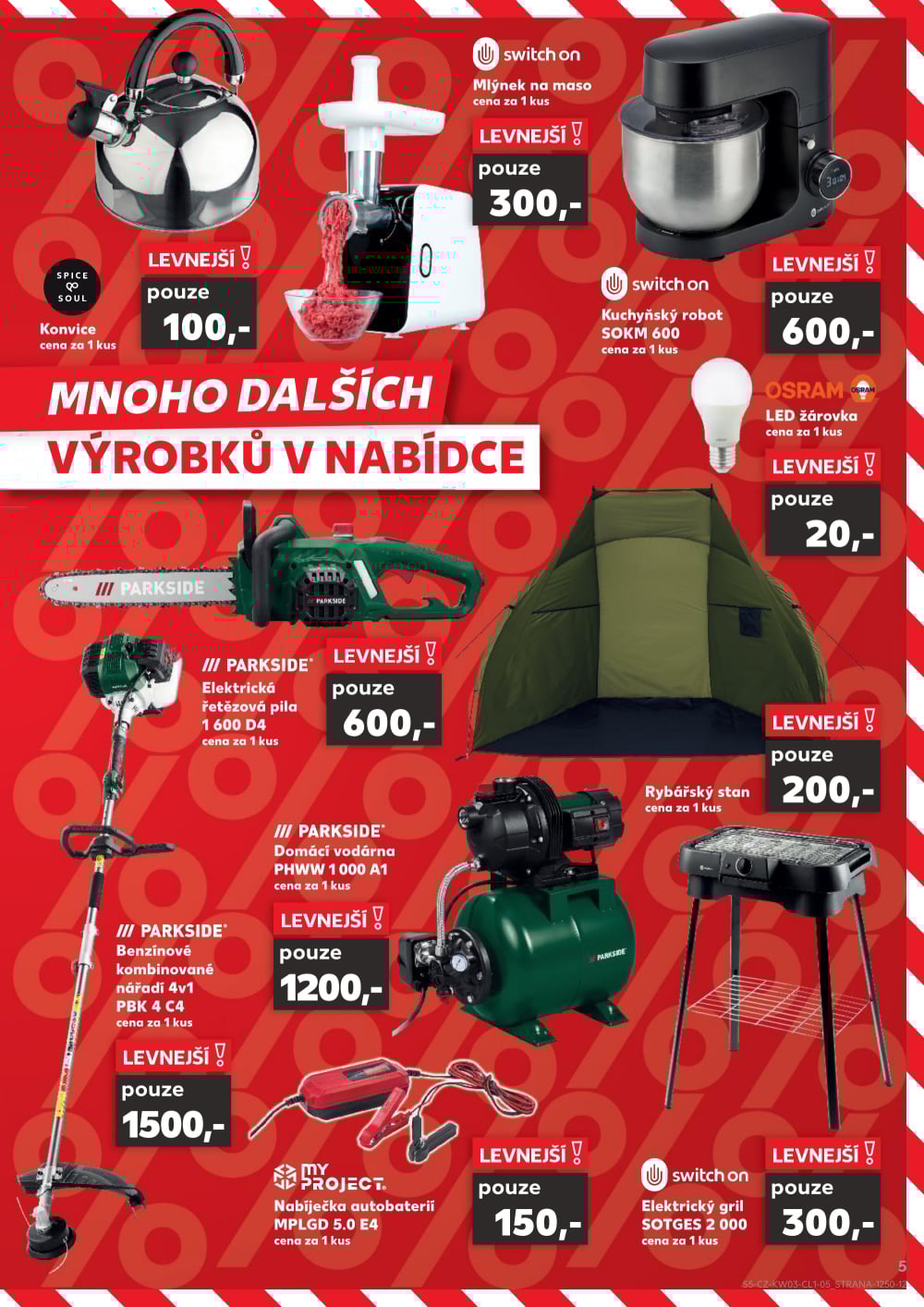 Leták Kaufland leták - Spotřební zboží - strana 5