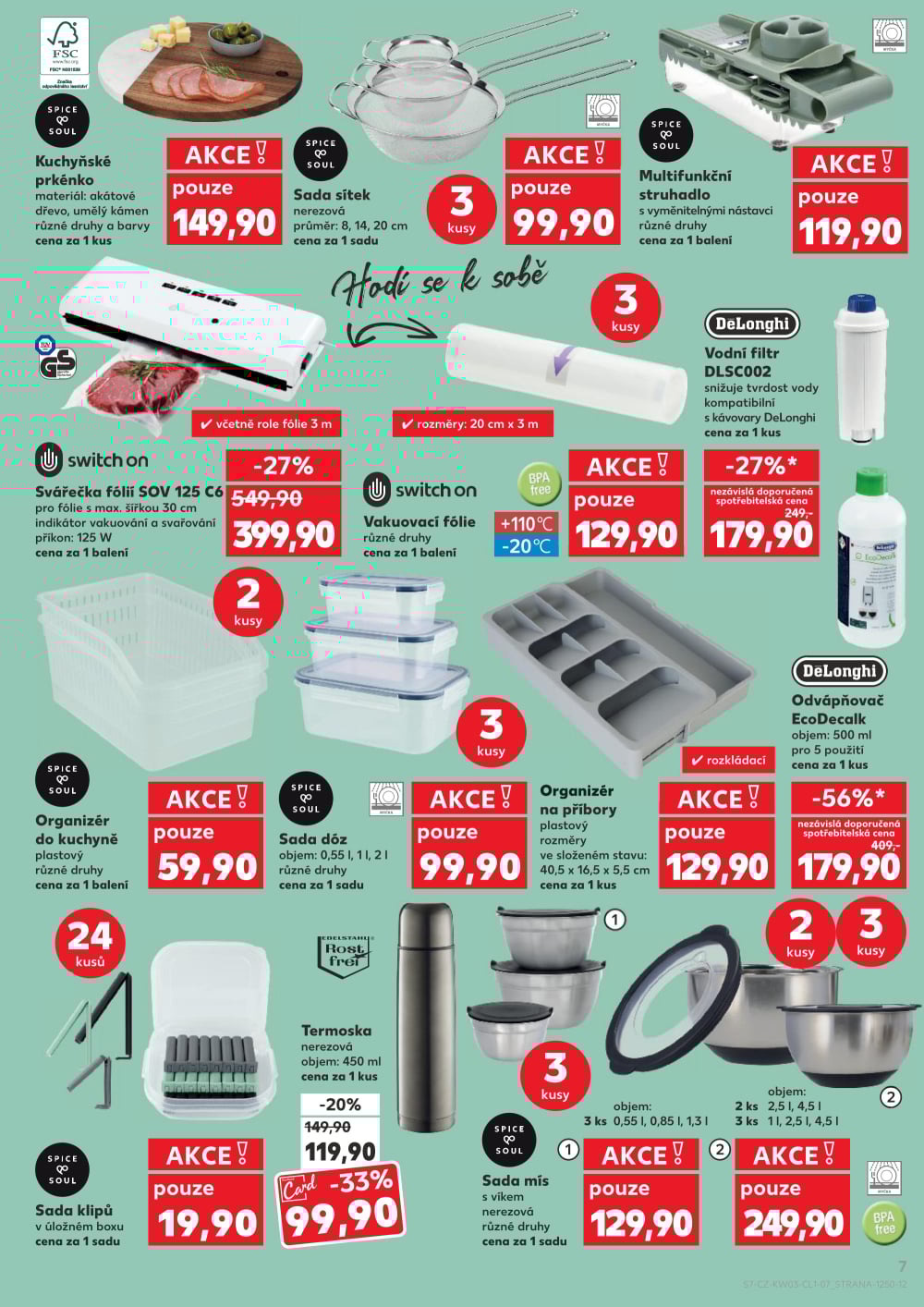 Leták Kaufland leták - Spotřební zboží - strana 7
