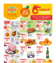 Akční leták Globus  Praha - Černý Most