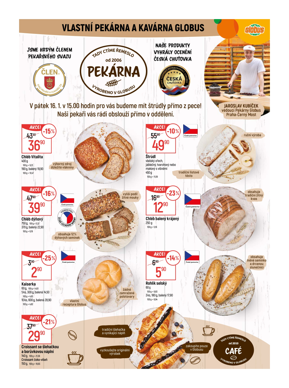 Leták Globus leták Praha - Černý Most - strana 6