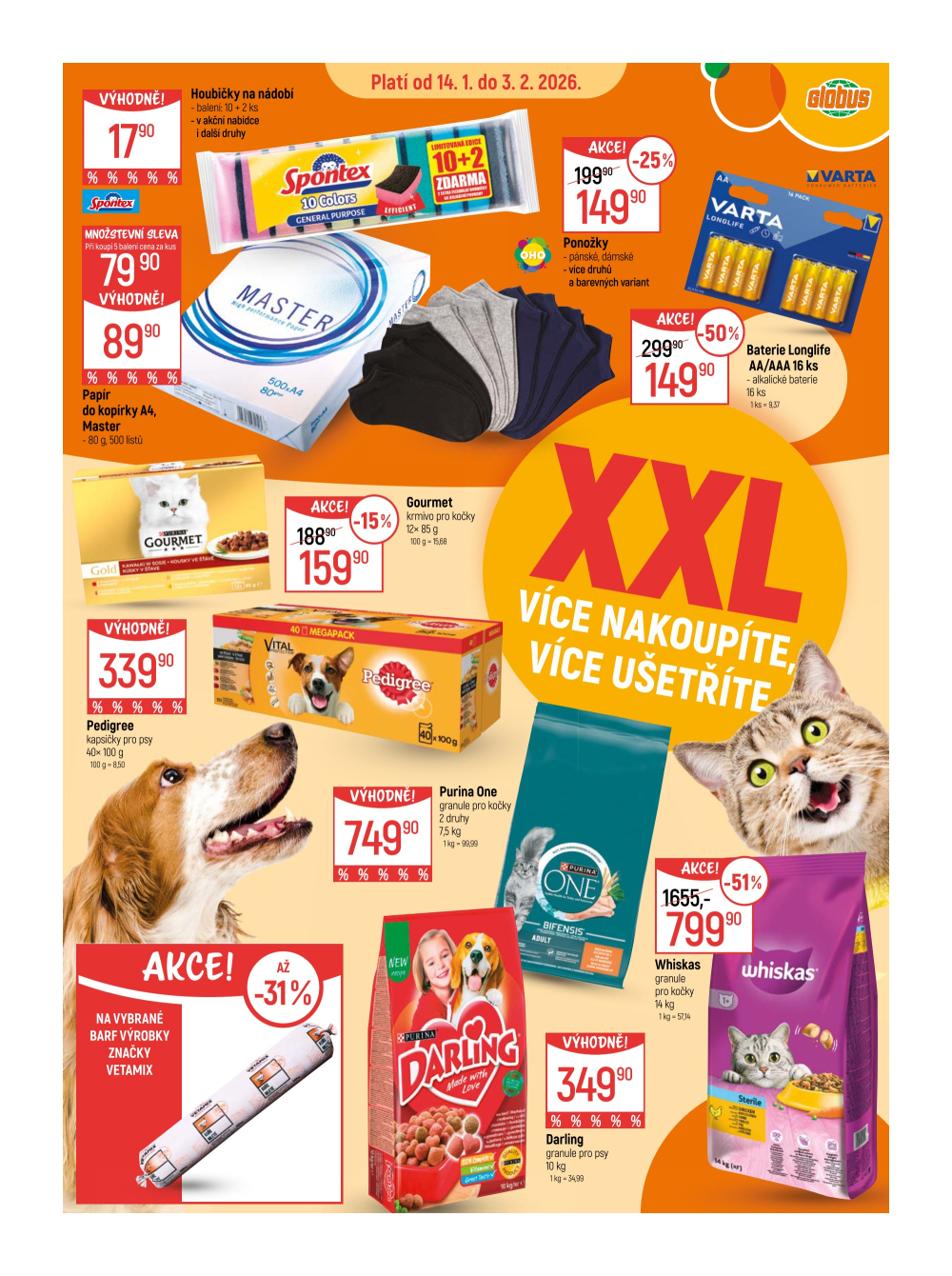 Leták Globus leták Praha - Čakovice - strana 14