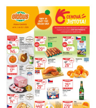 Akční leták Globus  Praha - Čakovice