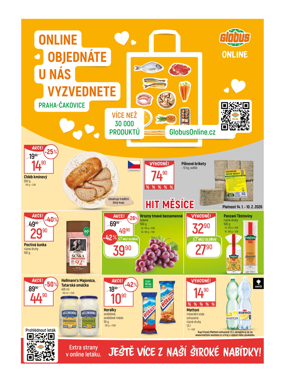 Leták Globus leták Praha - Čakovice - strana 2