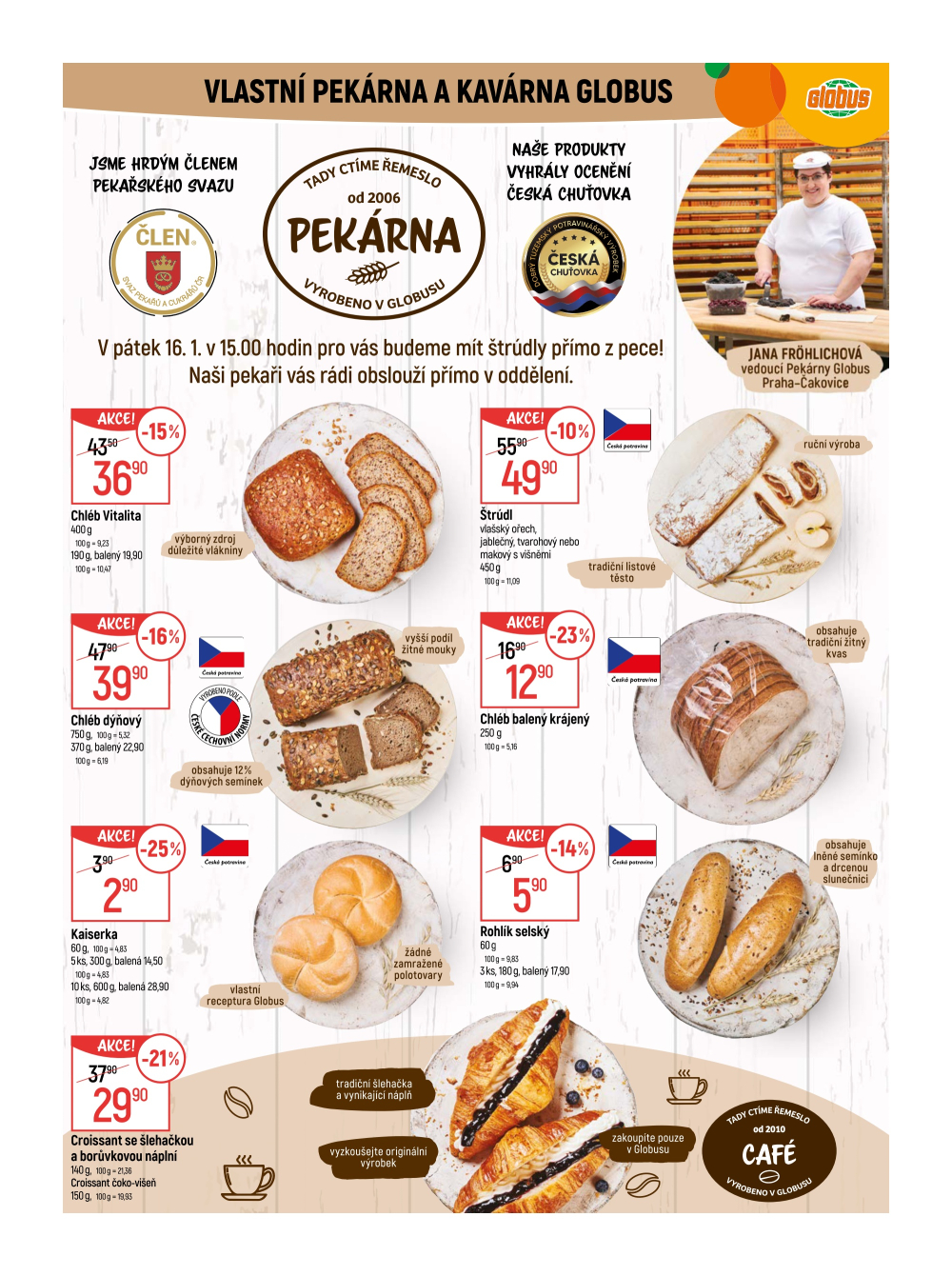 Leták Globus leták Praha - Čakovice - strana 6