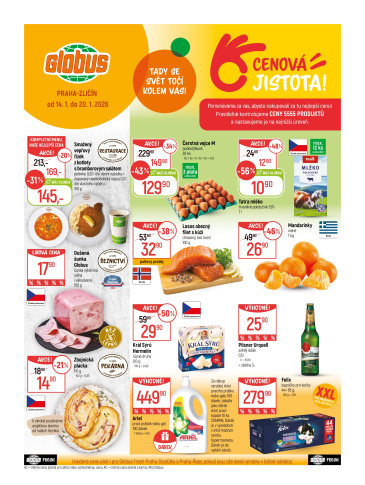 Globus leták Praha - Zličín