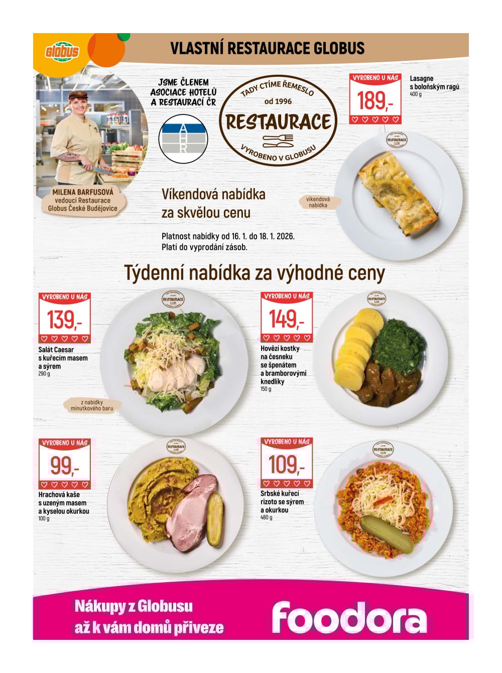 Leták Globus leták České Budějovice - strana 7